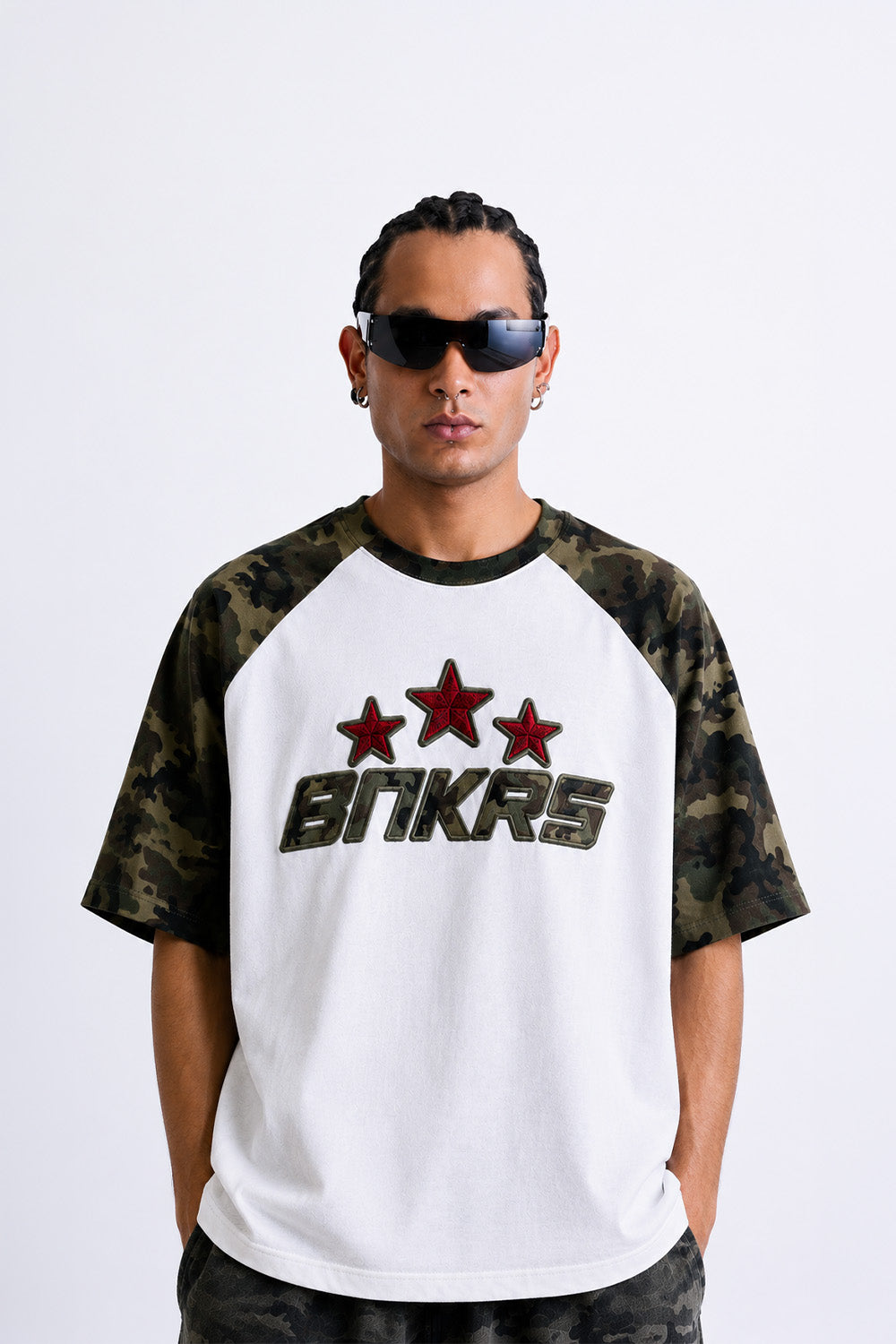 Camo Star Oversized T-shirt OSB3