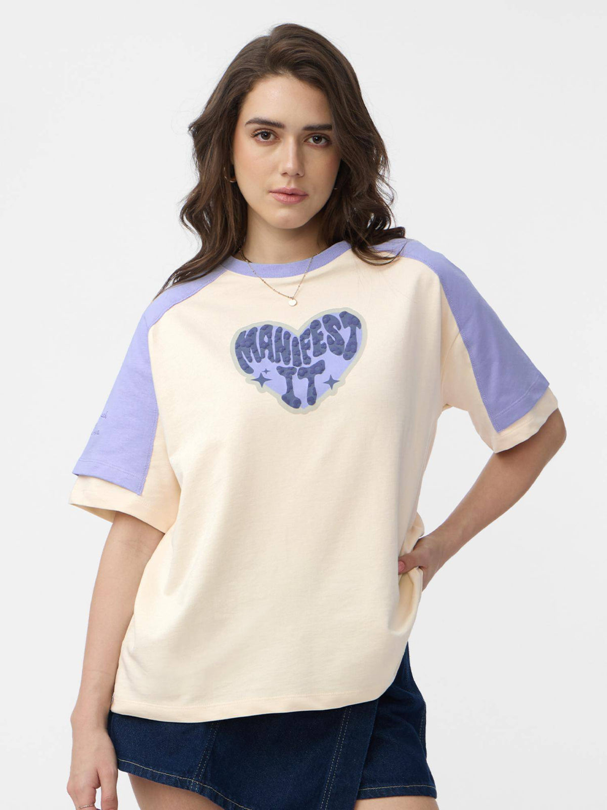 Originals T-shirt: Manifest It Women Oversized T-shirt | TS56 - view 1
