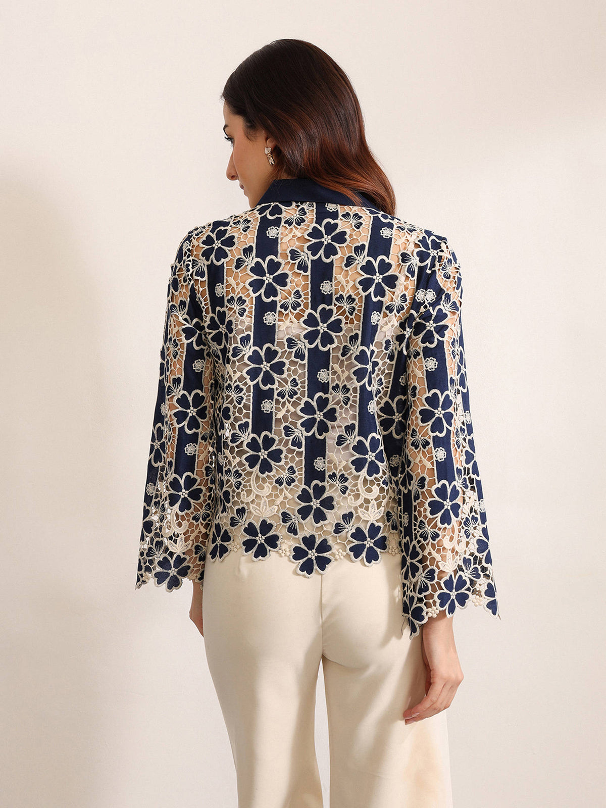 Women Blue Oslo Shirt | S67 - view 4