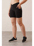 Black Core Comfy Biker Cycling Shorts - view 1