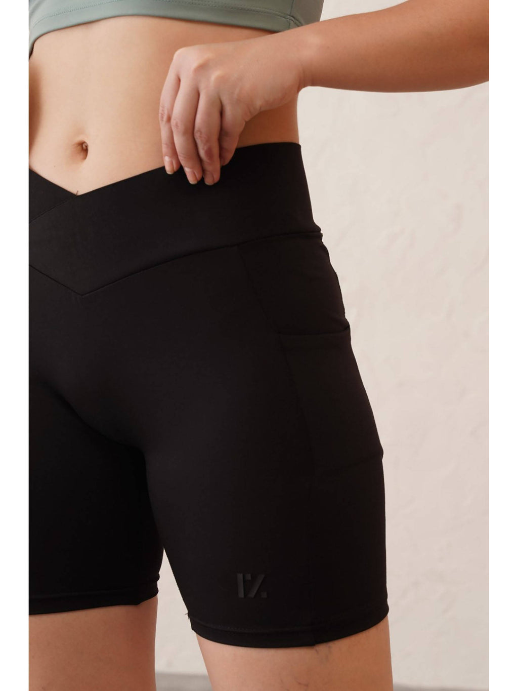 Black Core Comfy Biker Cycling Shorts - view 4