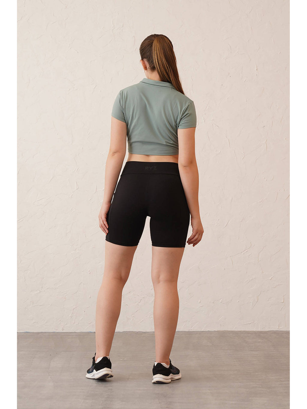Black Core Comfy Biker Cycling Shorts - view 9