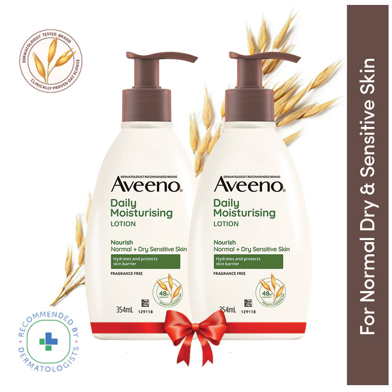 Daily Moisturising Lotion Pack of 2 | Body Moisturizer For Normal, Dry & Sensitive Skin | B20 - view 1