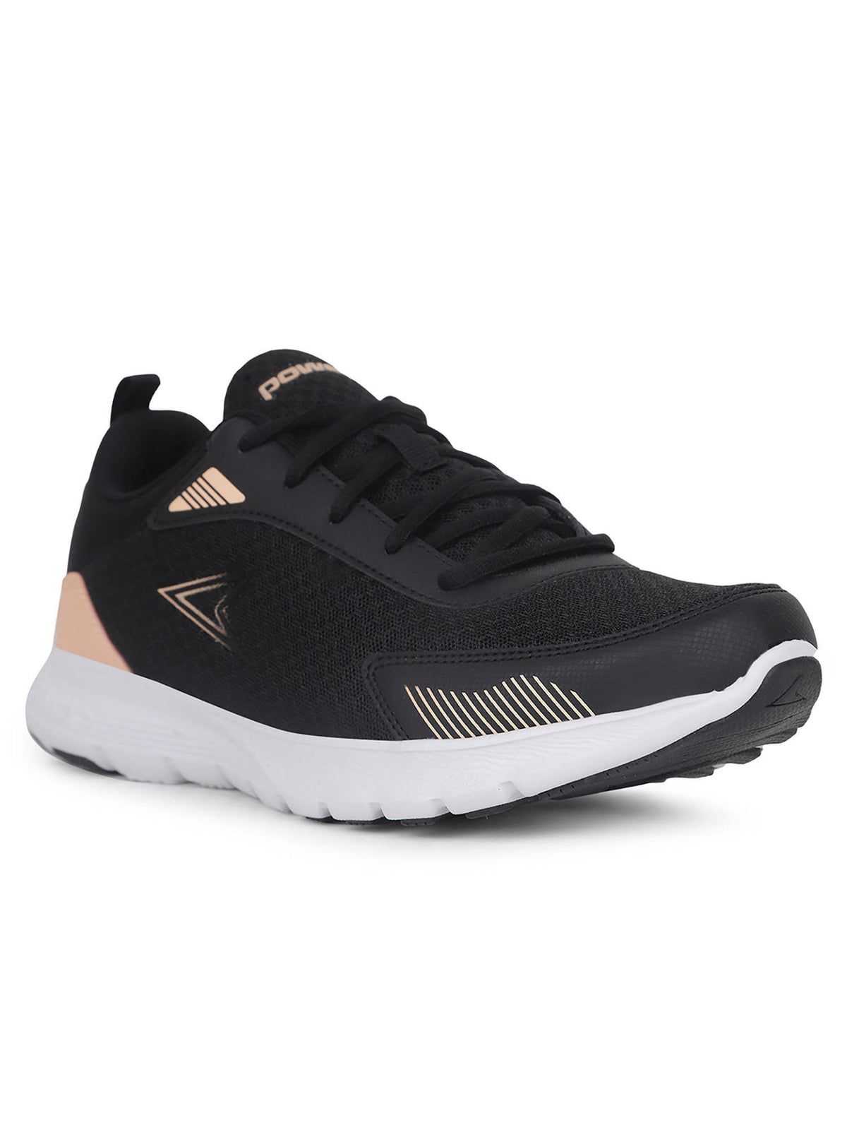 Women Black Lace-Ups Sports Shoes | SH9 - view 2