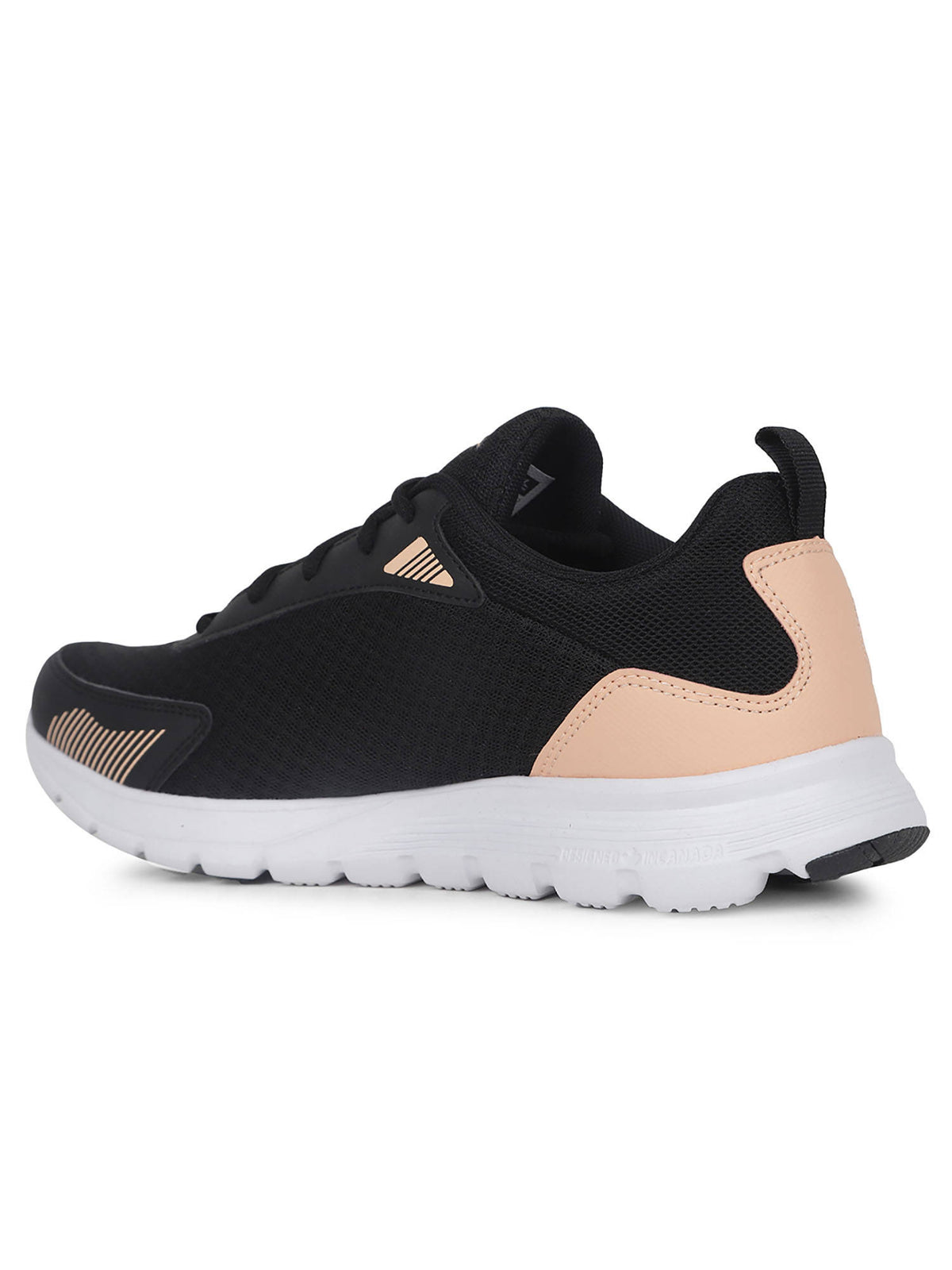 Women Black Lace-Ups Sports Shoes | SH9 - view 4