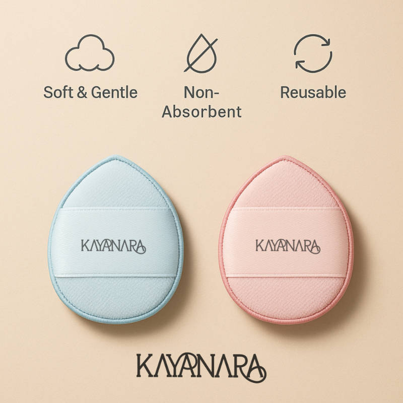 Mini Makeup Puffs, Pack of 2 Finger Cushion Blenders for Precise Makeup Application | C83 - view 7
