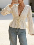 Bolivia Embroidered Summer Top Off White | pt51 - view 1