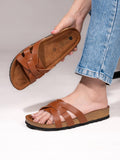 Womens Brown Sandals | SD89 - view 17