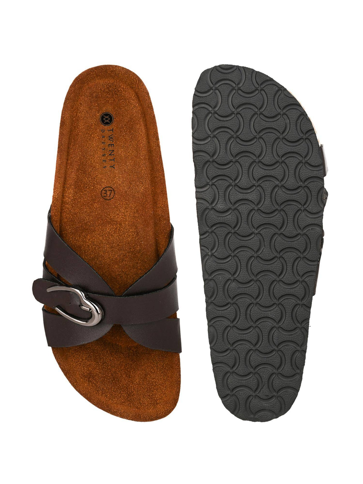 Womens Tan Sandals | SD89 - view 18