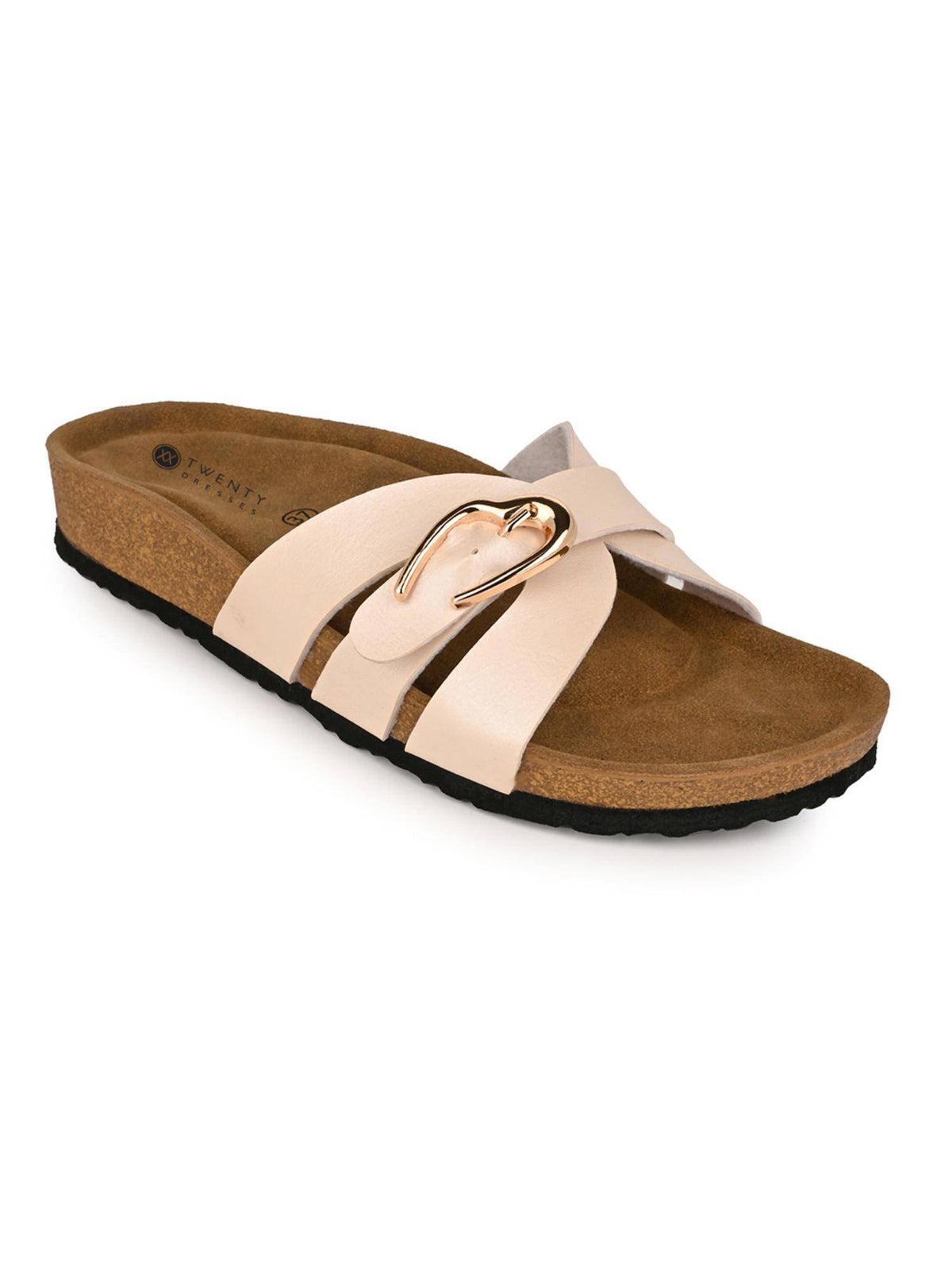 Womens Pearl White Sandals | SD89 - view 3