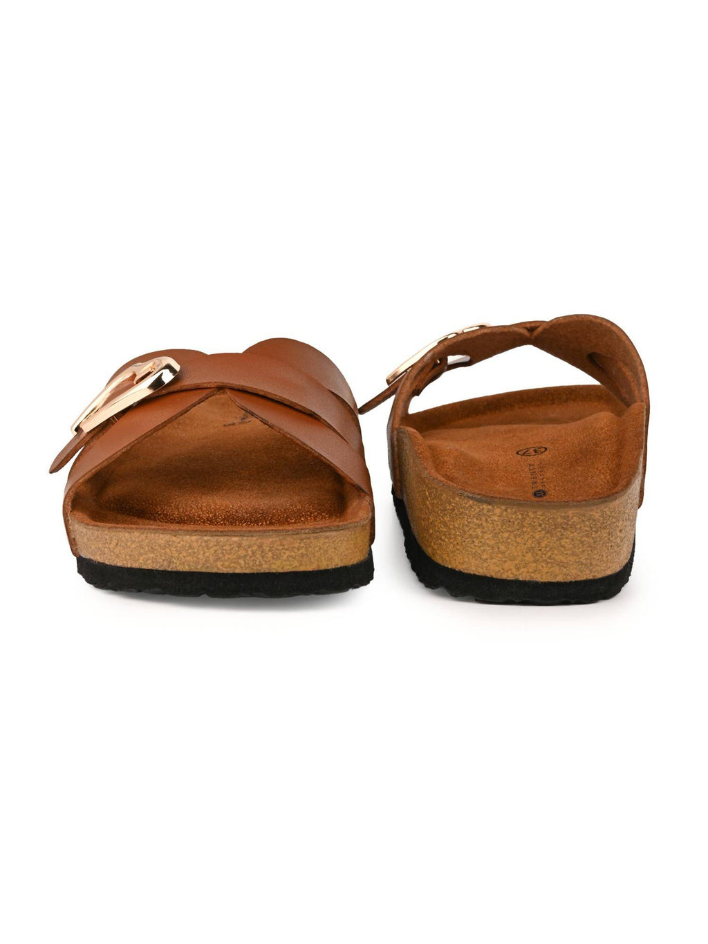 Womens Tan Sandals | SD89 - view 8