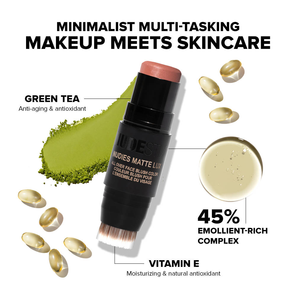 Nudies Matte Lux All Over Face Blush Color | L12 - view 4