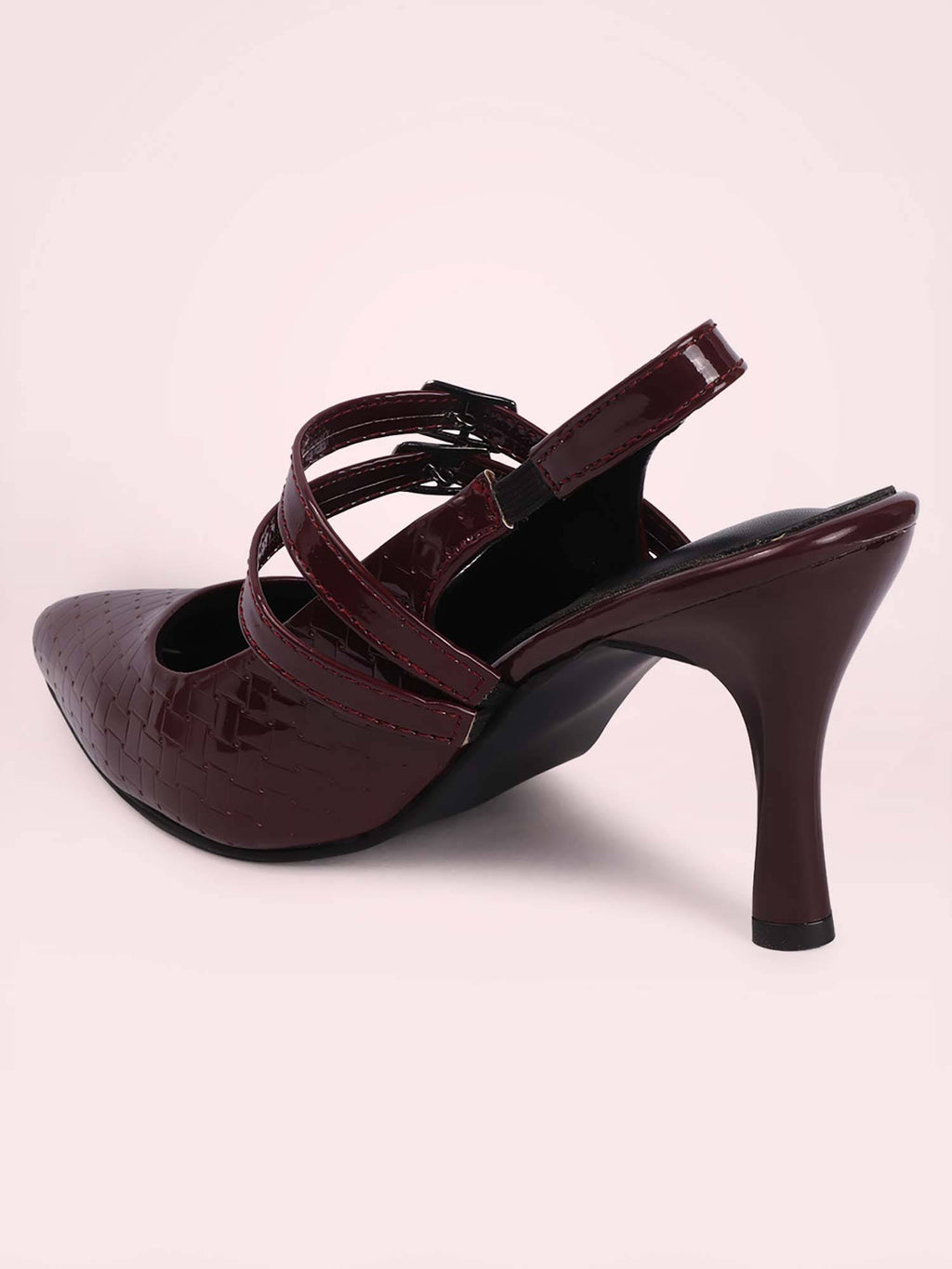 Womens Beige New Trendy Pointed Stiletto Heels | H78 - view 14