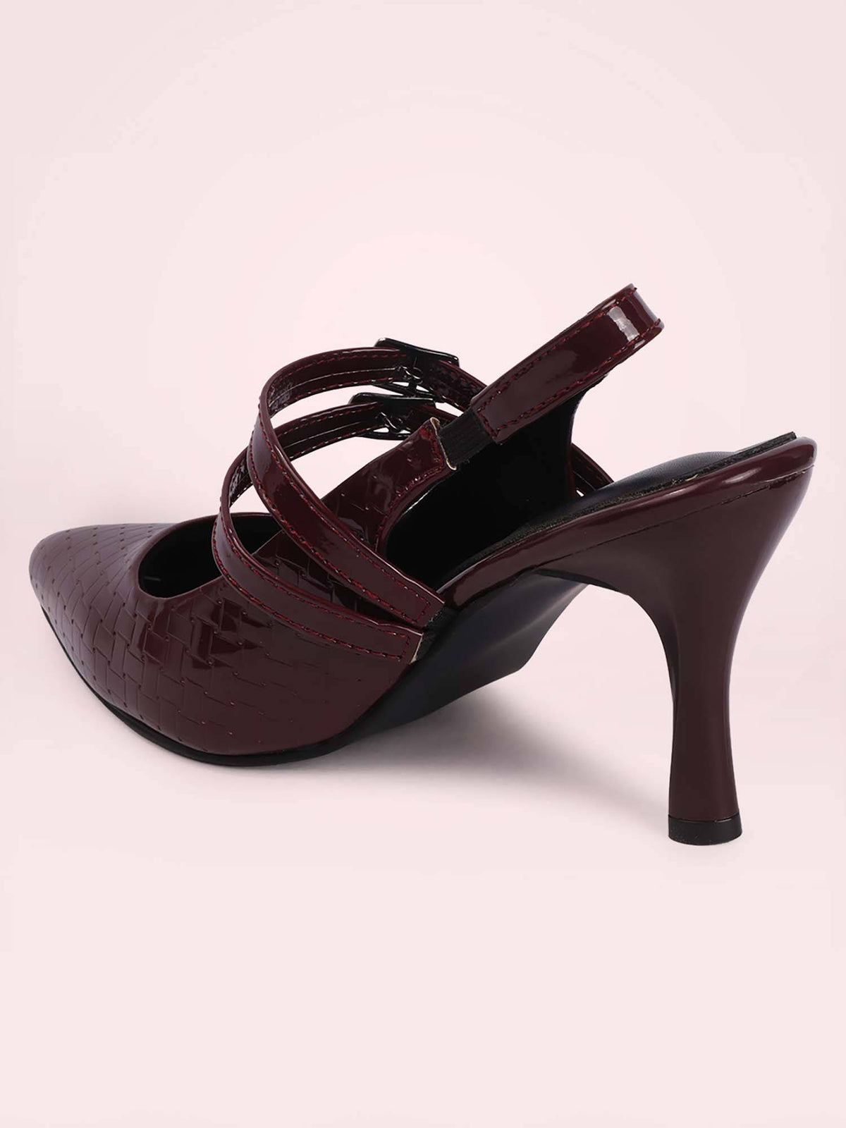 Womens Beige New Trendy Pointed Stiletto Heels | H78 - view 14