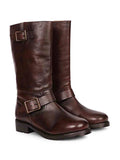 Audette Brown Leather Calf Boots | BT61 - view 1