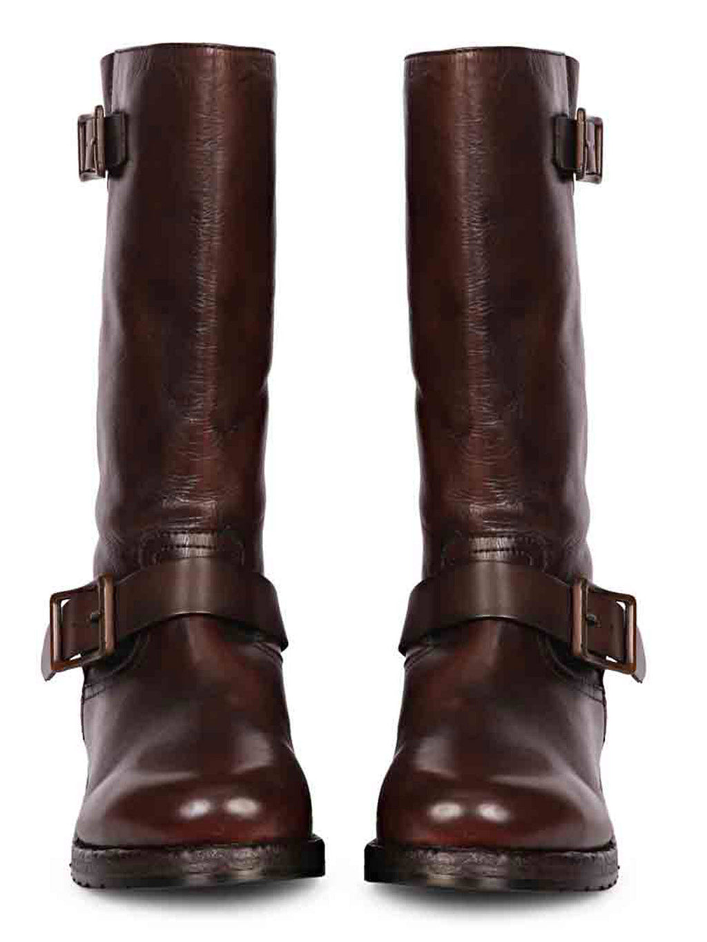 Audette Brown Leather Calf Boots | BT61 - view 4