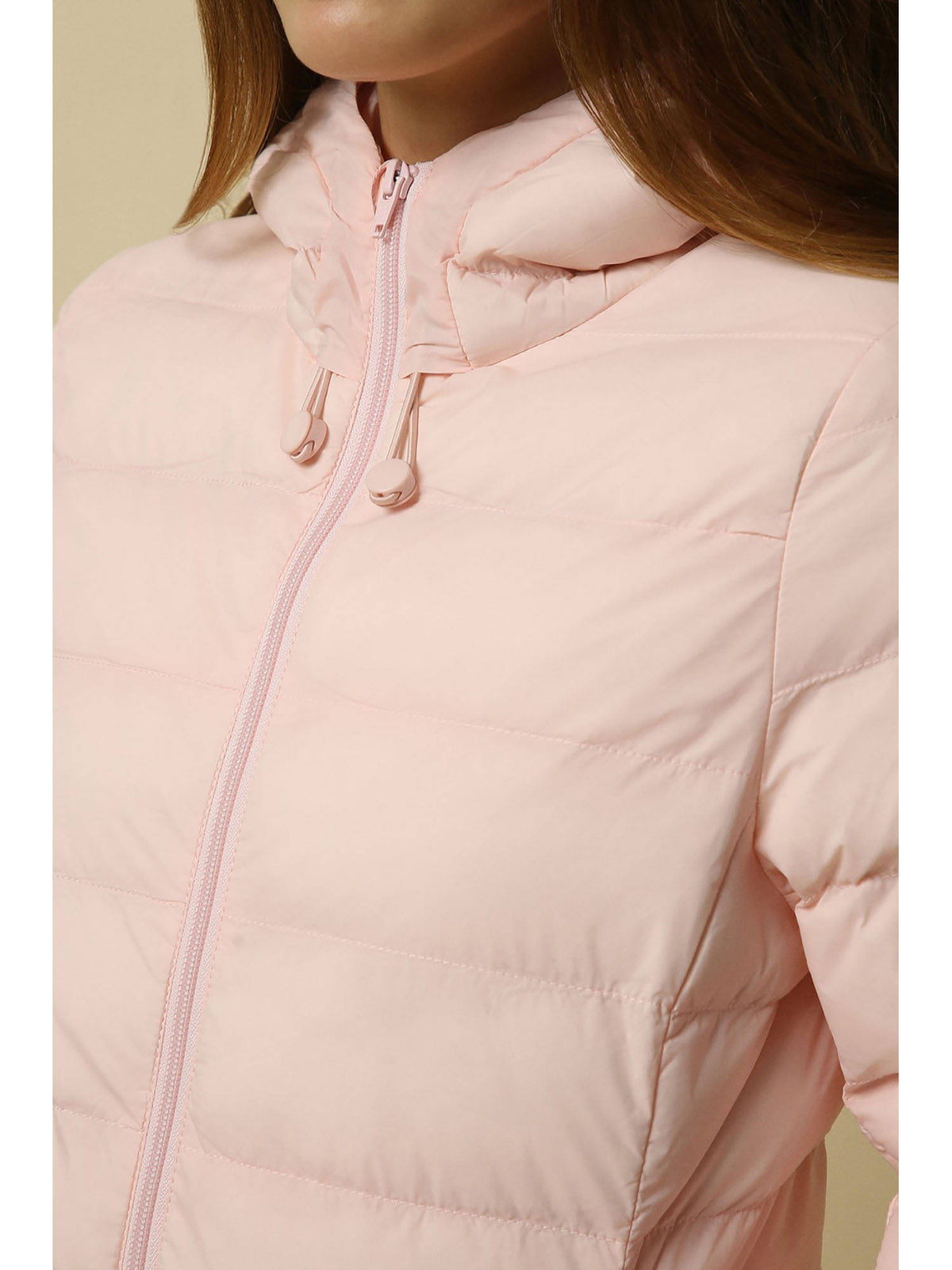 Women Pink Solid Casual Jacket | JC78 - view 5