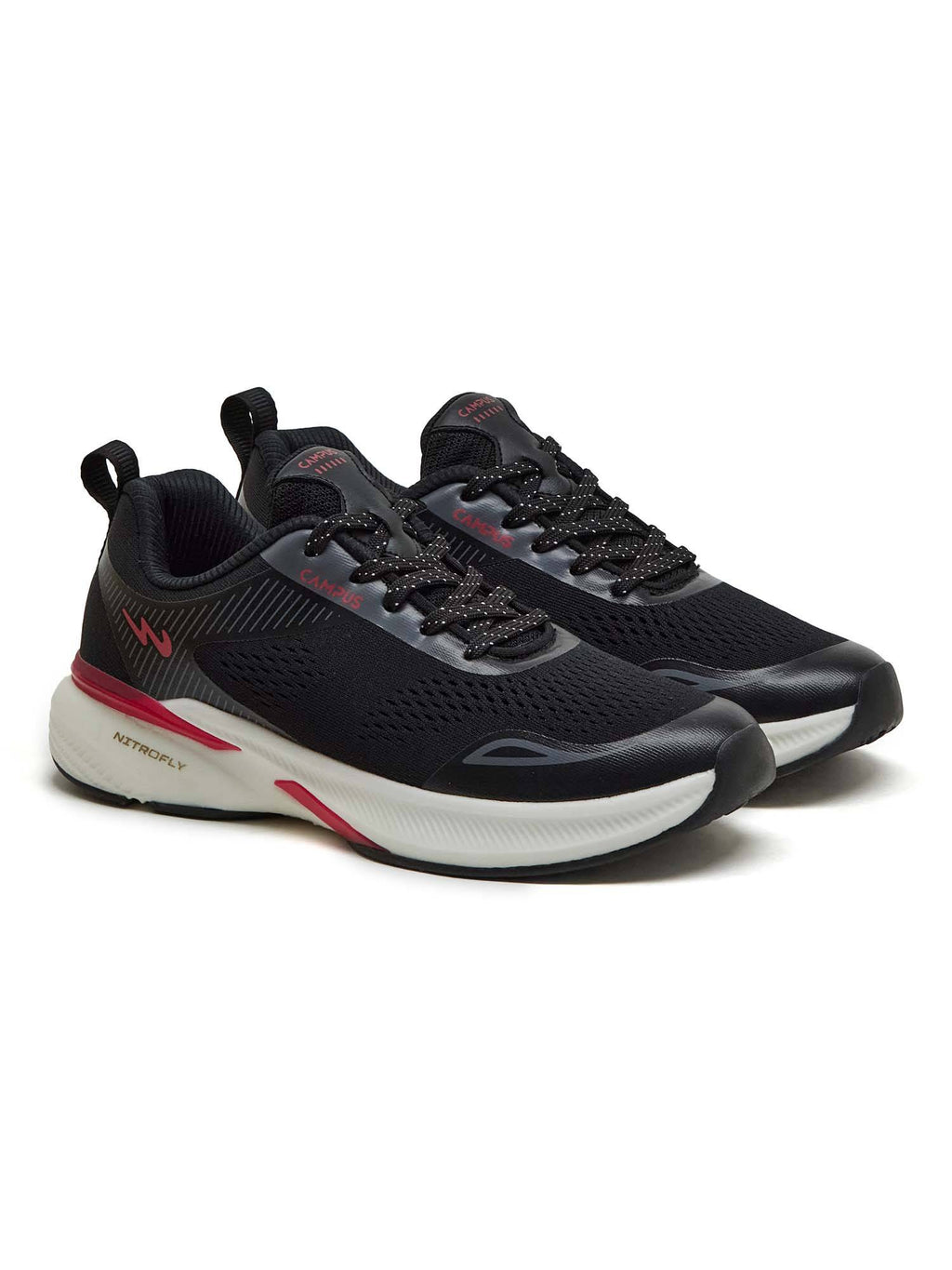 SERA Women Black Running Shoes | SH9 - view 2