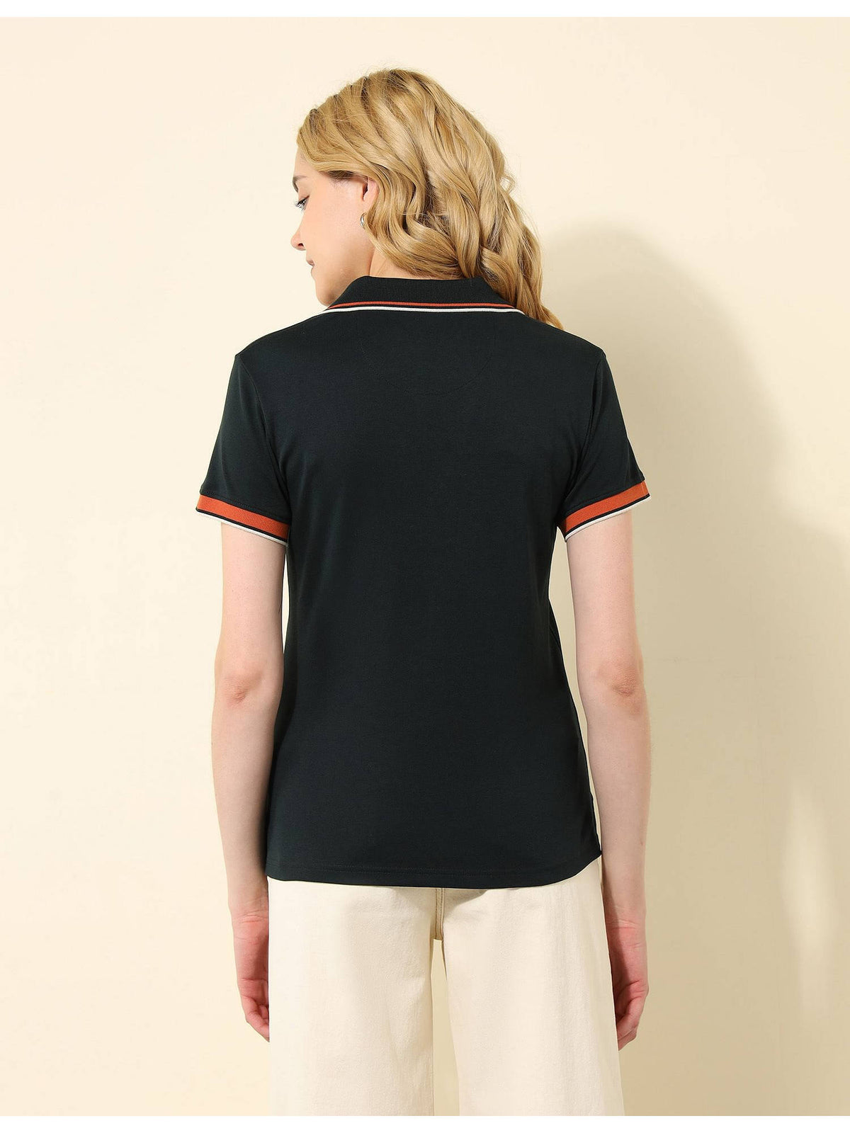 Tipped Collar Regular Fit Polo T-Shirt | U89 - view 5