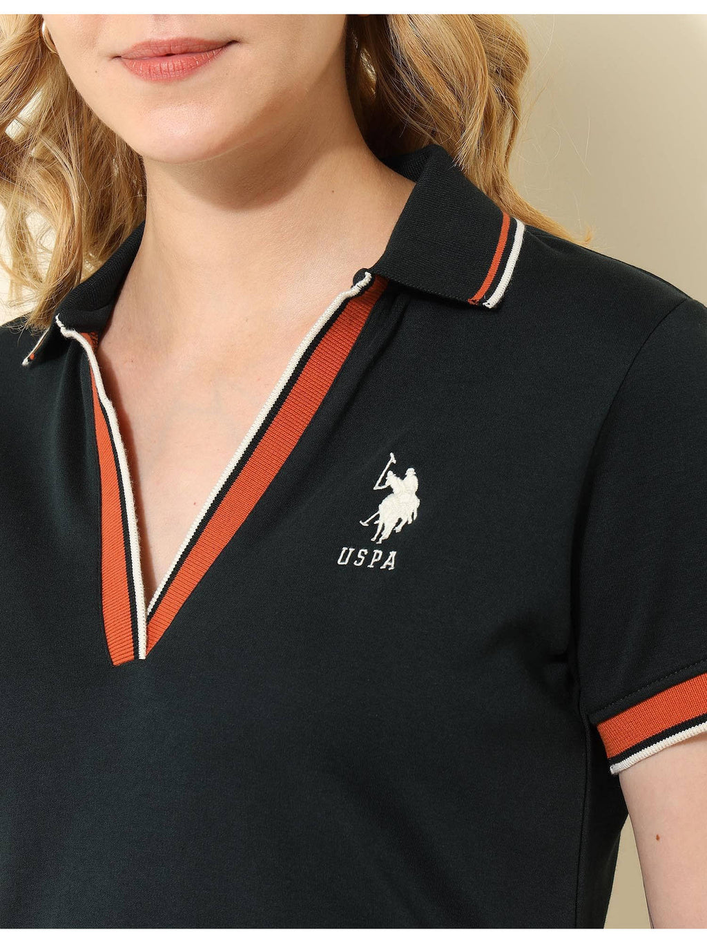 Tipped Collar Regular Fit Polo T-Shirt | TS56 - view 7