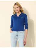 Green Solid Regular Fit Polo T-Shirt | PW43 - view 15