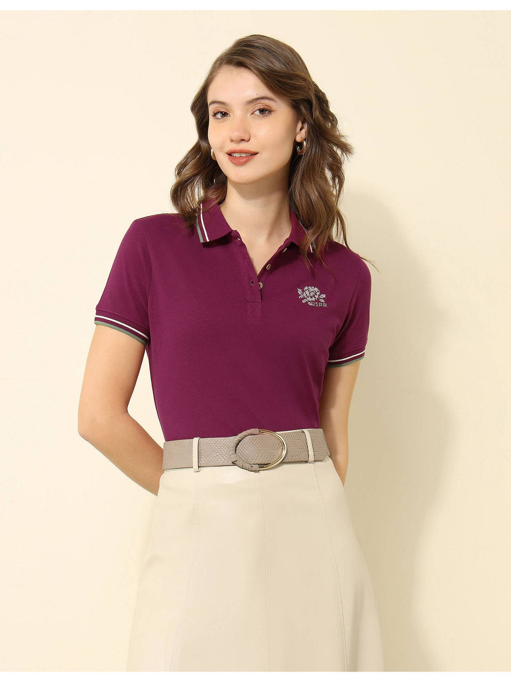 Tipped Collar Regular Fit Polo T-Shirt | U89 - view 6