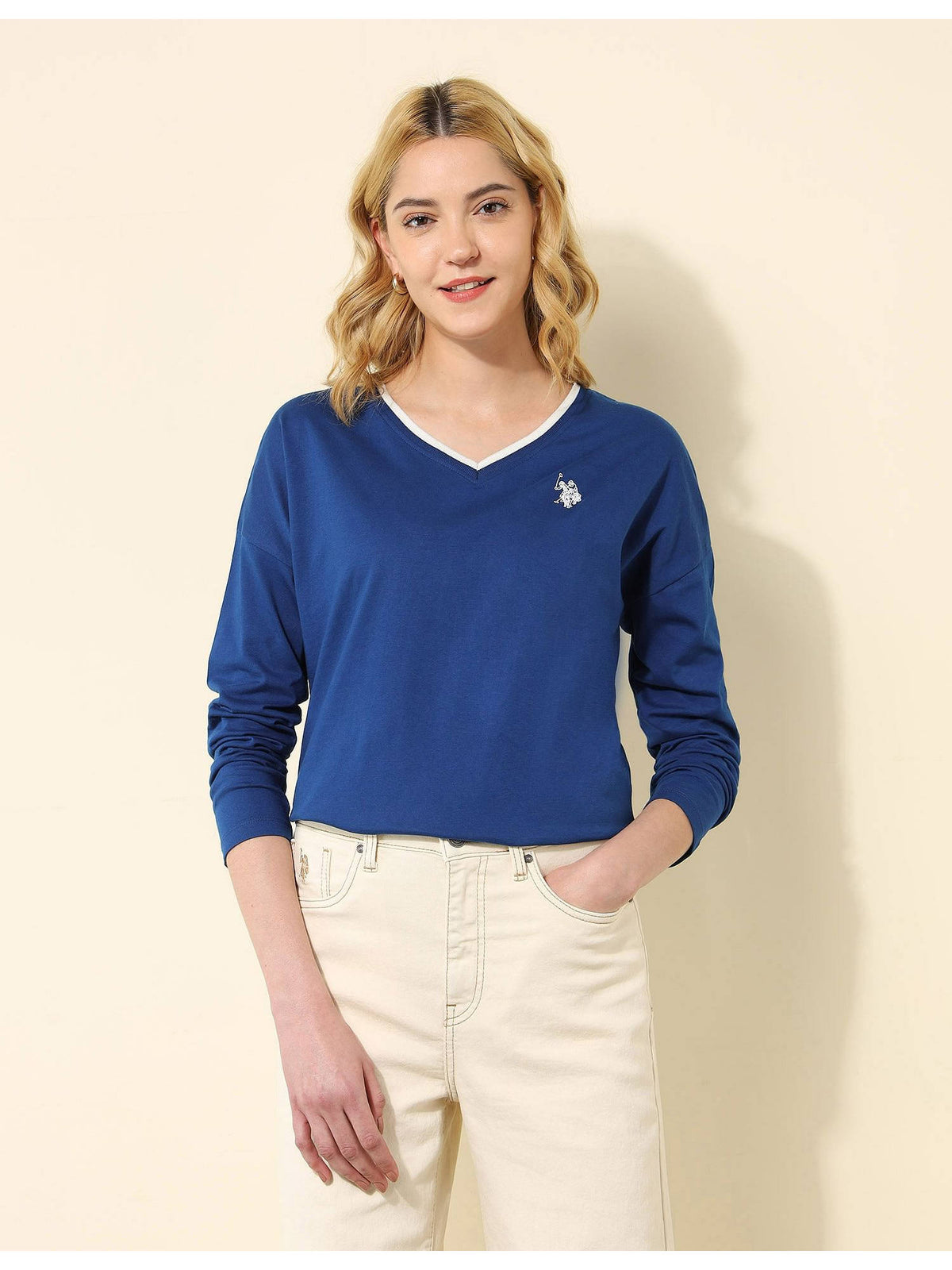 Oversized Fit Solid T-Shirt | PW43 - view 8