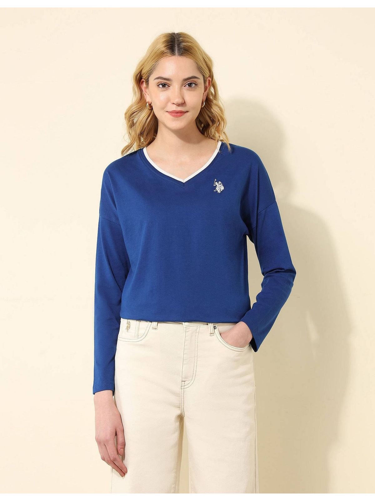Oversized Fit Solid T-Shirt | PW43 - view 13