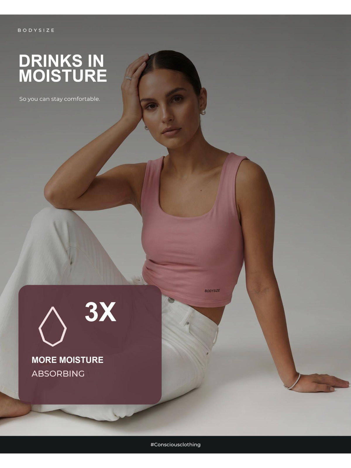 Scoop Bamboo Tank Top for Women | TT98 - view 3