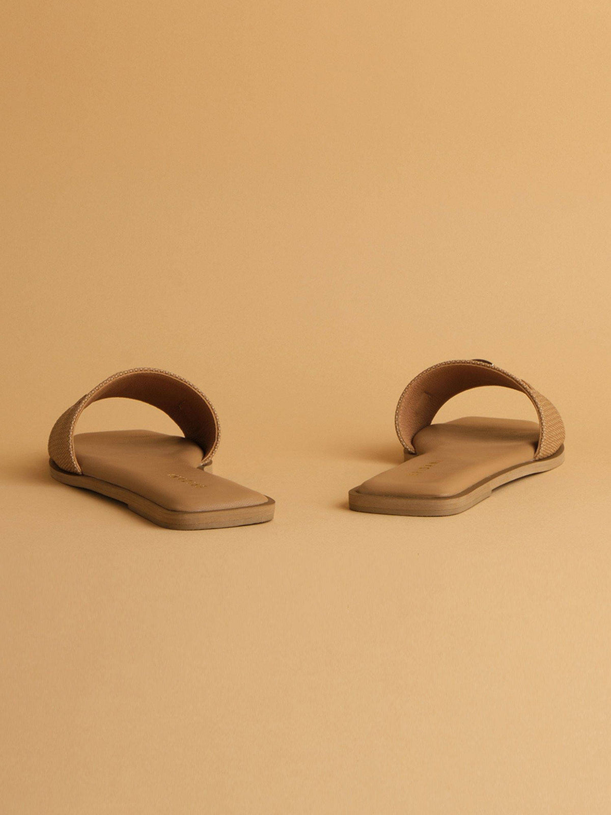 Ava Beige Embellished Flats | F61 - view 5