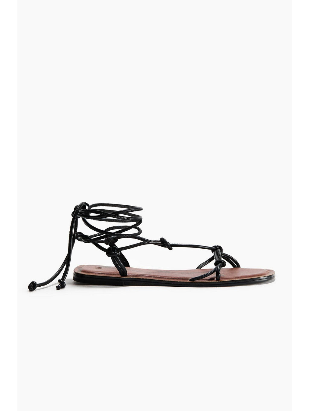 Women Black Strappy Sandals | SD89 - view 1