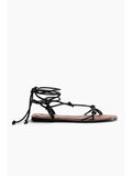 Women Black Strappy Sandals | SD89 - view 1