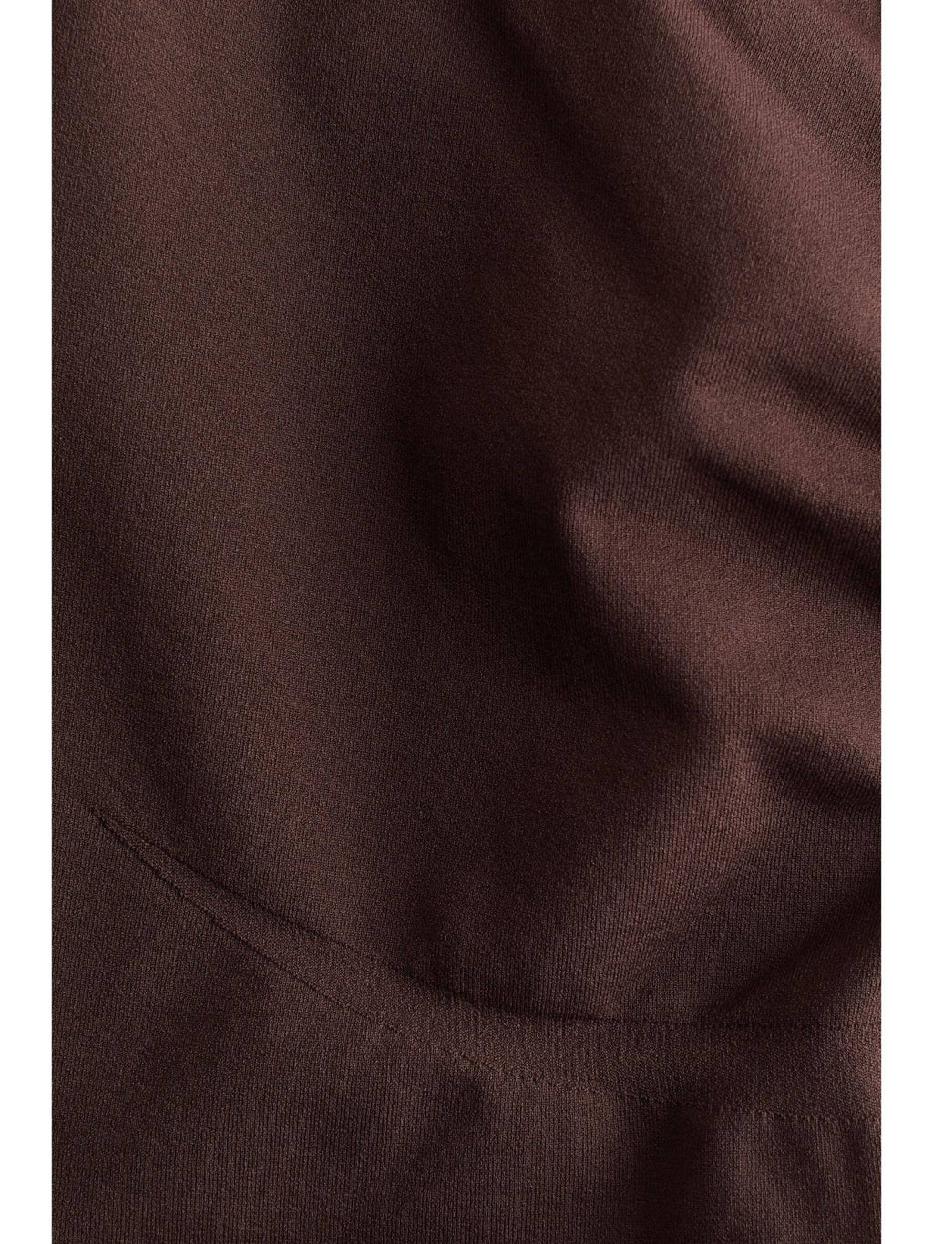 Women Brown Seamless Scrunch Hotpants With Drymove - view 2