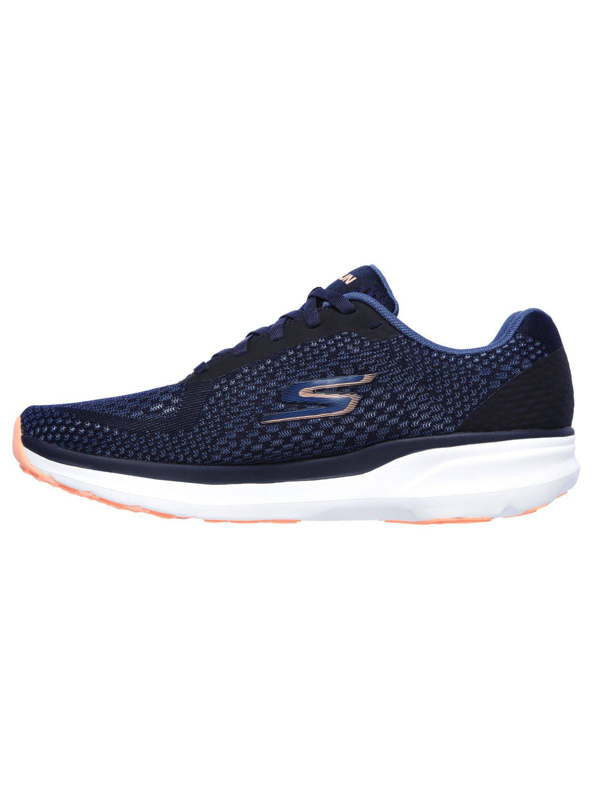 Pure Navy Blue Running Sports Shoes | SH9 - view 4