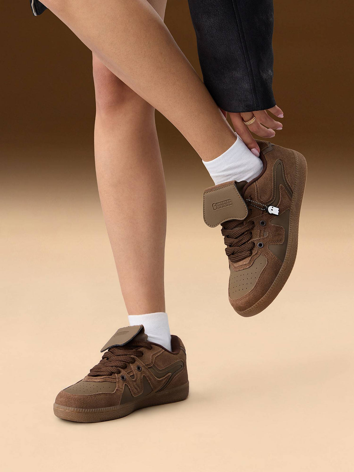 Urban Blaze: Chocolate Women Brown Low Top Sneakers | SN09 - view 1