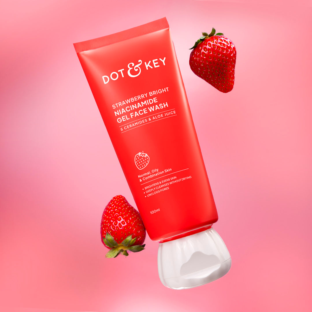 Strawberry Bright Niacinamide Gel Face Wash