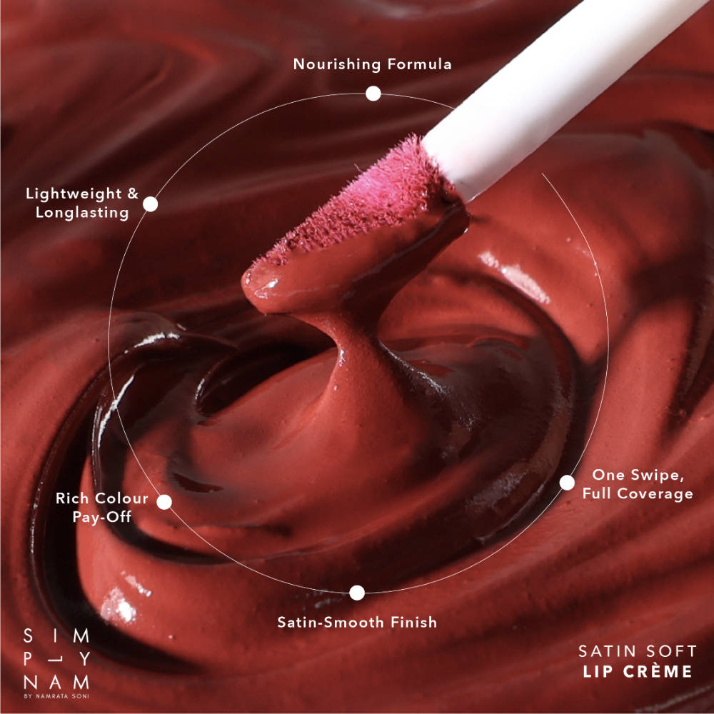 Satin Soft Lip Creme, Hydrating, Botanical Colour for Everyday Lips | L12 - view 5