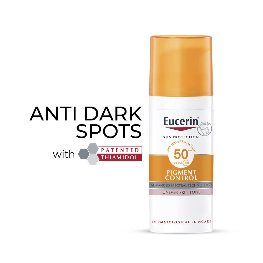 Pigment Control Sunscreen Fluid SPF50+ Has Thiamidol Prevent & Reduce Darkspot Is Nonsticky | FC3 - view 1