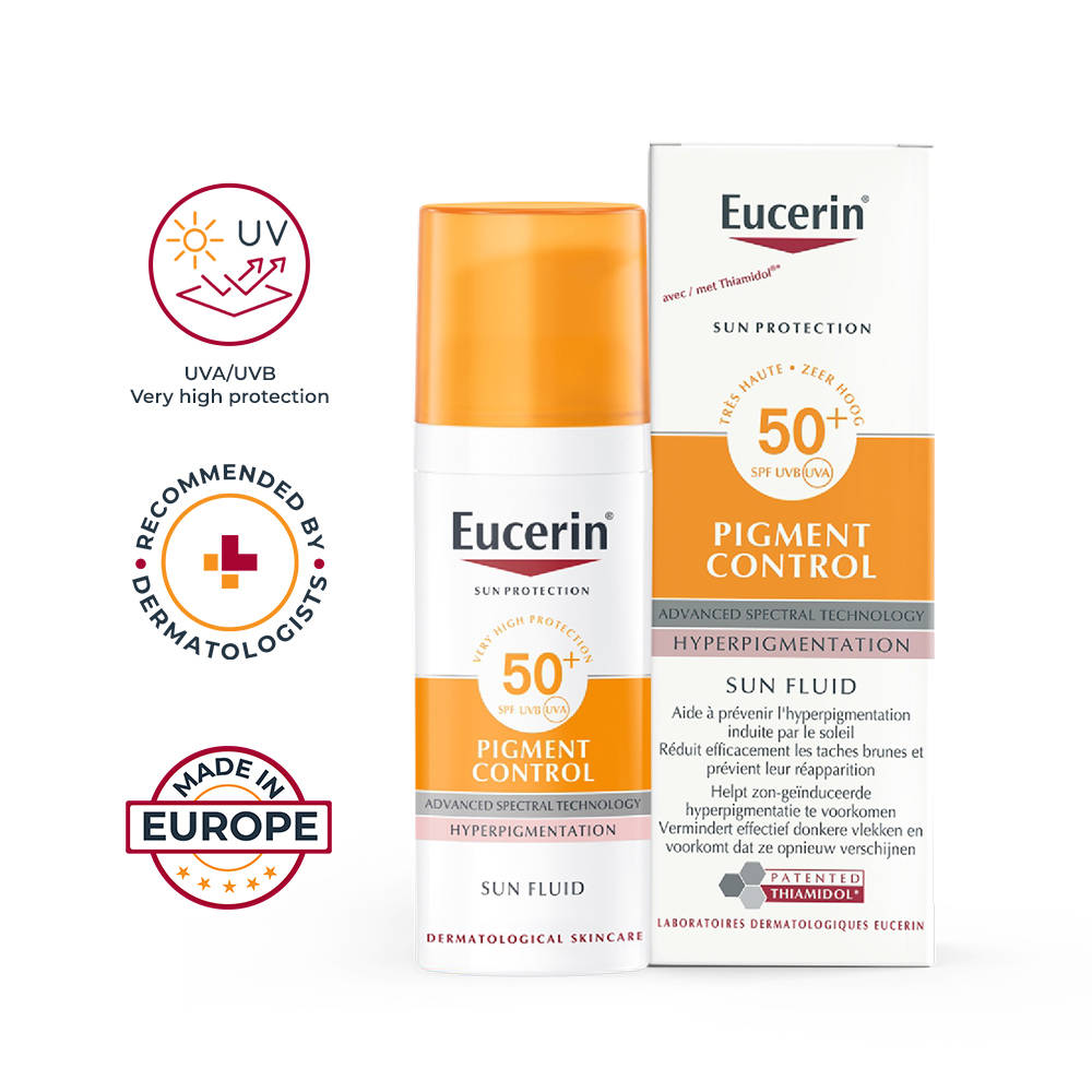 Pigment Control Sunscreen Fluid SPF50+ Has Thiamidol Prevent & Reduce Darkspot Is Nonsticky | FC3 - view 2