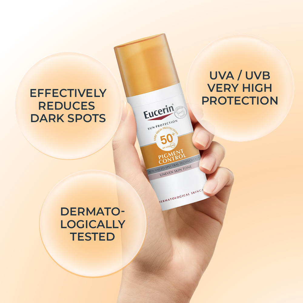 Pigment Control Sunscreen Fluid SPF50+ Has Thiamidol Prevent & Reduce Darkspot Is Nonsticky | FC3 - view 3