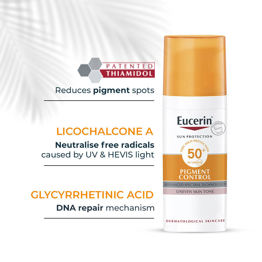 Pigment Control Sunscreen Fluid SPF50+ Has Thiamidol Prevent & Reduce Darkspot Is Nonsticky | FC3 - view 4