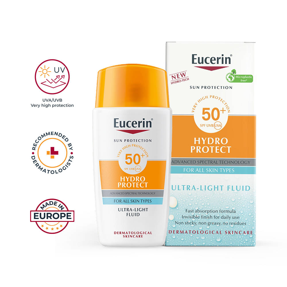 Hydro Protect Ultra-Light Sunscreen Fluid SPF50+ With Hyaluronic Acid Has Invisible Finish | FC3 - view 2