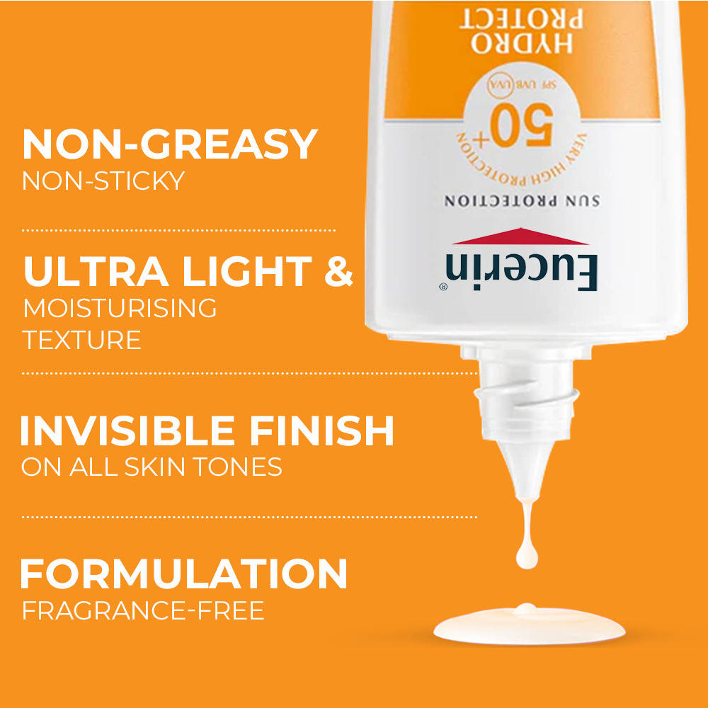 Hydro Protect Ultra-Light Sunscreen Fluid SPF50+ With Hyaluronic Acid Has Invisible Finish | FC3 - view 5