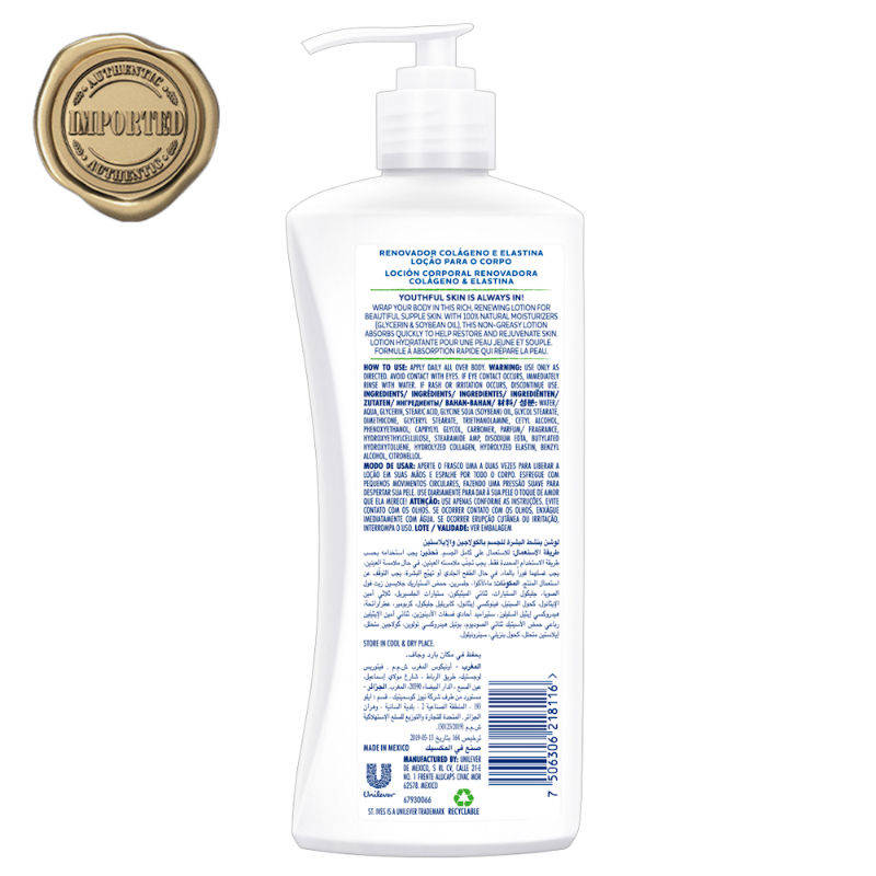 Renewing Collagen & Elastin Body Lotion, 100% Natural Moisturizers | B20 - view 3