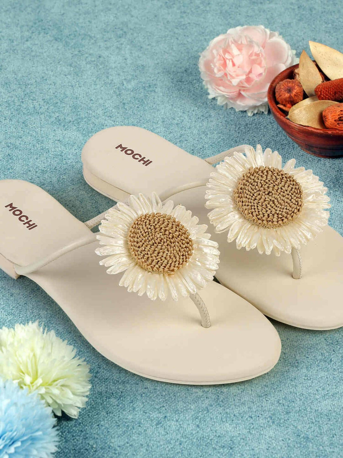 Women Yellow Flats | F61 - view 3