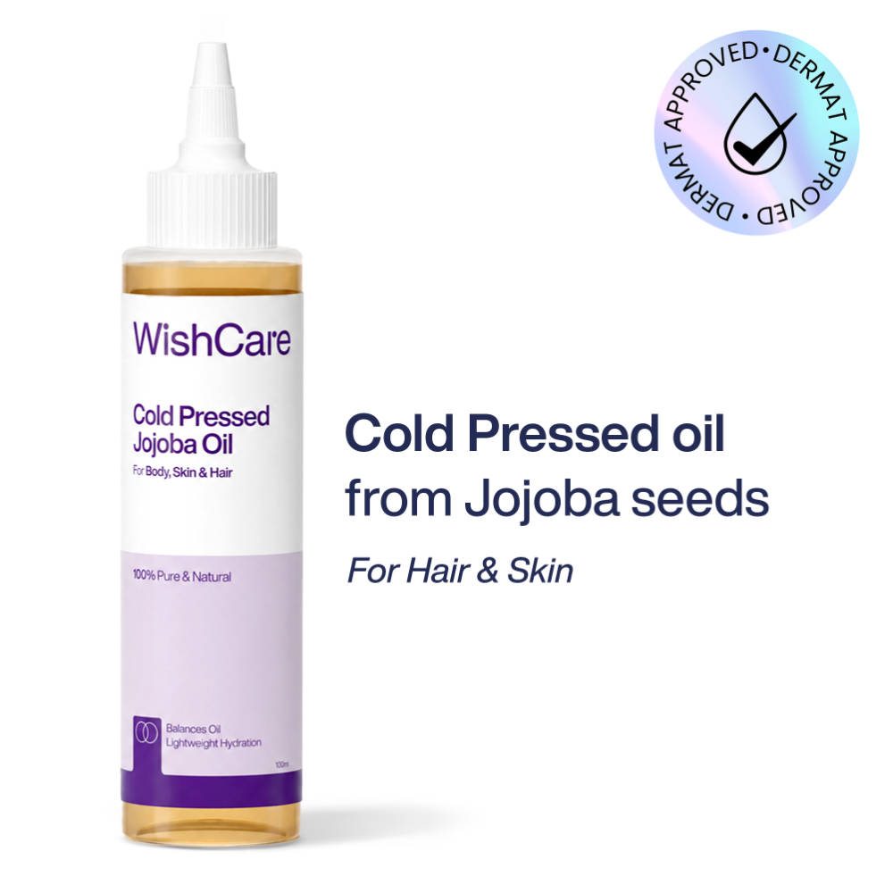 100% Pure Cold Pressed Jojoba Oil For Hair & Skin-Strengthens Hair-Moisturizes Skin | H85 - view 1