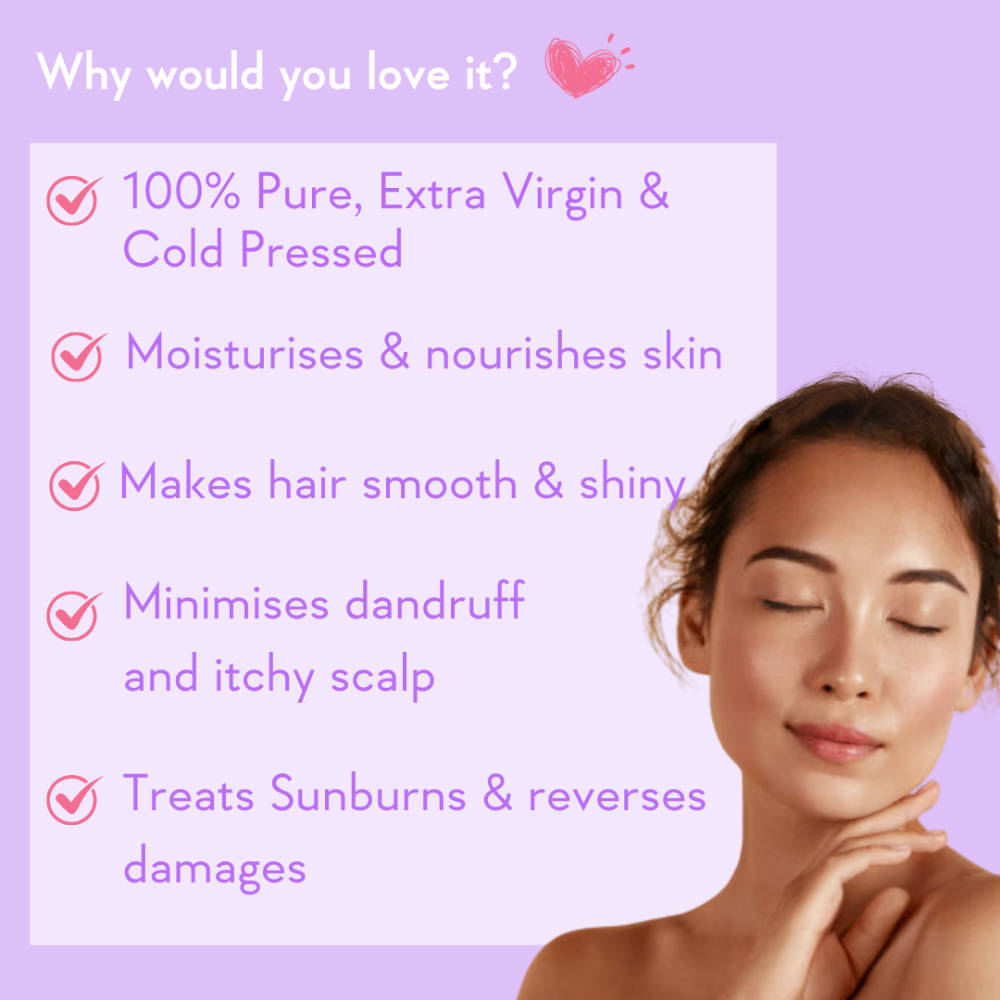 100% Pure Cold Pressed Jojoba Oil For Hair & Skin-Strengthens Hair-Moisturizes Skin | H85 - view 3
