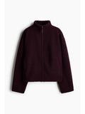 Women Maroon Teddy Jacket | JC78 - view 1
