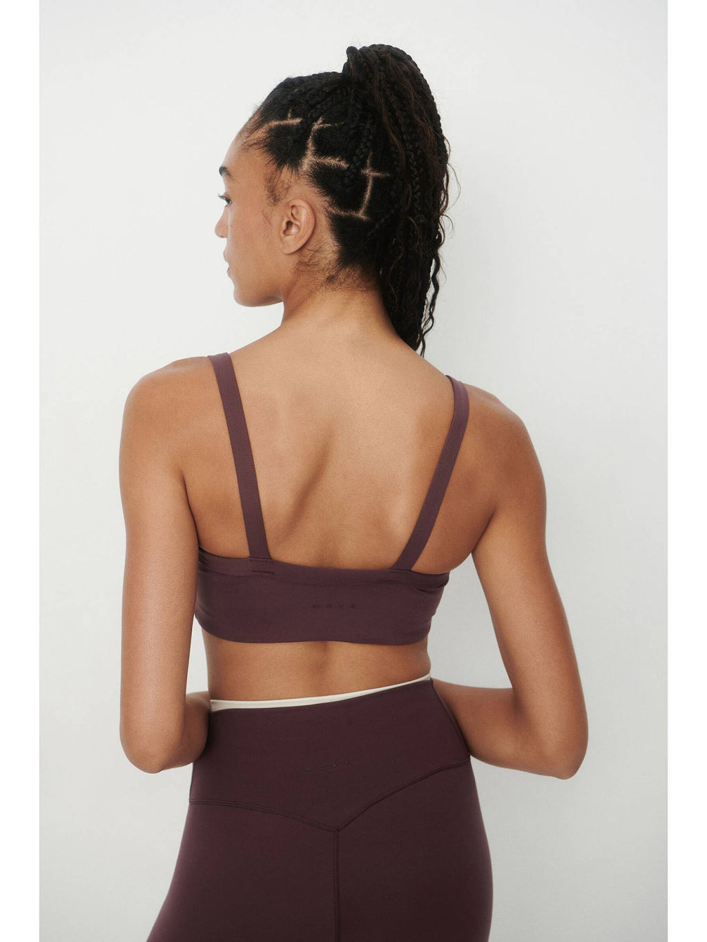 Women White Light Support Sports bra with SoftMove | sb09 - view 5