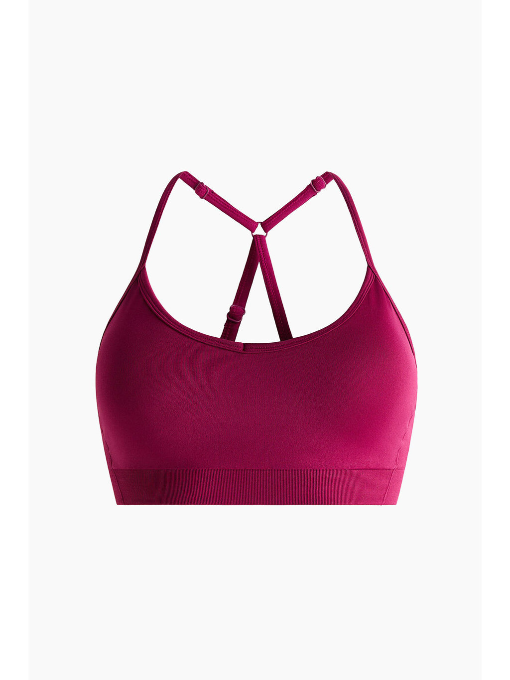 Women Pink Medium Support Seamless sports bra with DryMove | sb09 - view 1